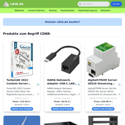 Screenshot cdnb.de