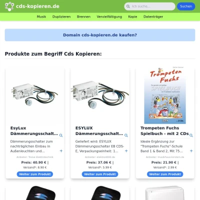 Screenshot cds-kopieren.de