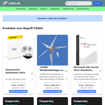 Screenshot cdwh.de
