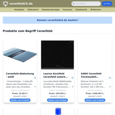 Screenshot ceranfeld24.de