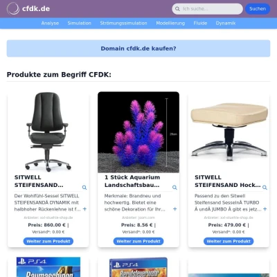 Screenshot cfdk.de