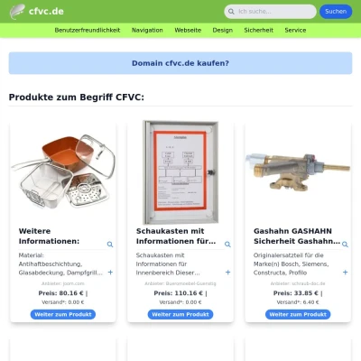 Screenshot cfvc.de