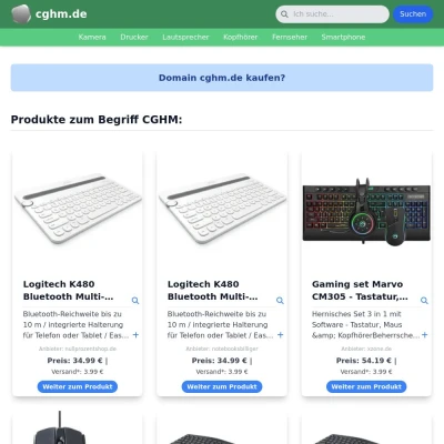 Screenshot cghm.de