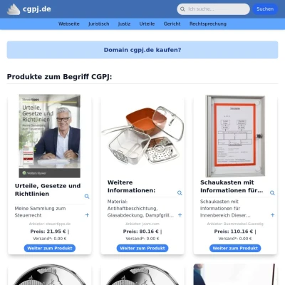 Screenshot cgpj.de