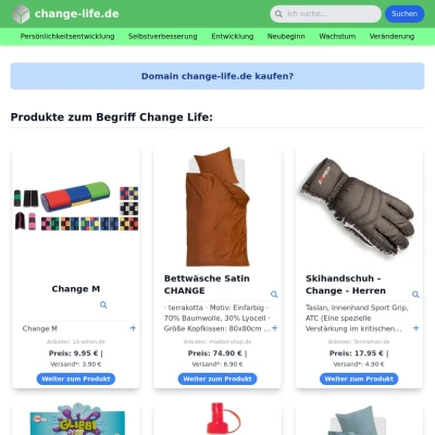 Screenshot change-life.de