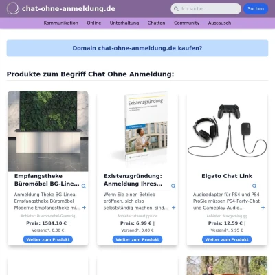Screenshot chat-ohne-anmeldung.de