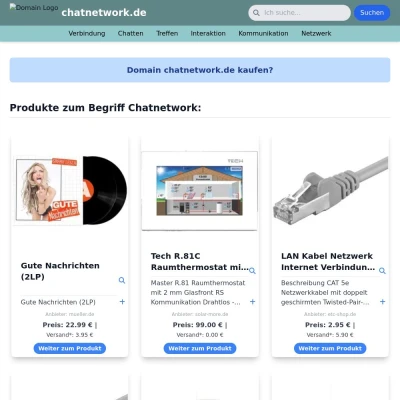 Screenshot chatnetwork.de