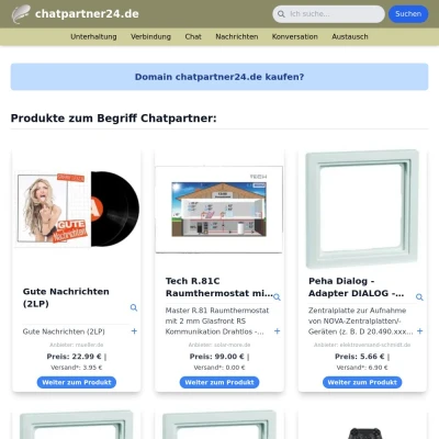 Screenshot chatpartner24.de