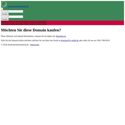 Screenshot checkcheckcheckcheck.de