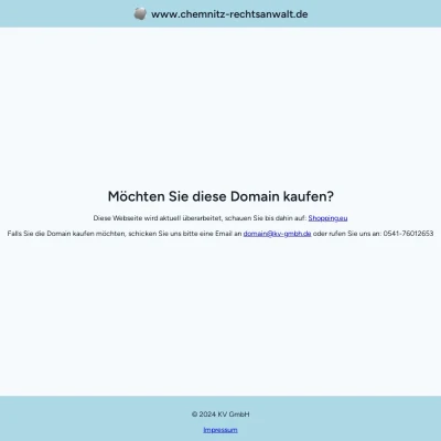 Screenshot chemnitz-rechtsanwalt.de