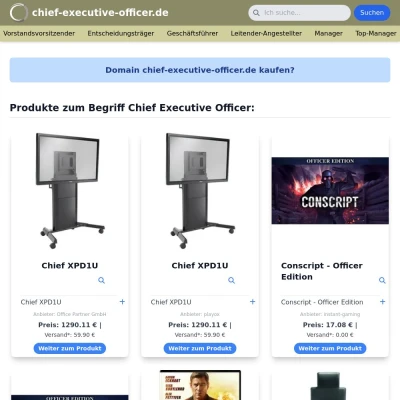 Screenshot chief-executive-officer.de