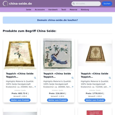Screenshot china-seide.de