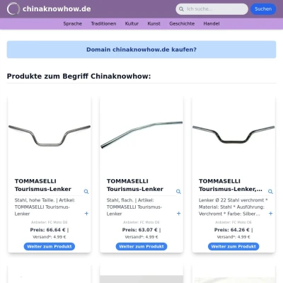 Screenshot chinaknowhow.de