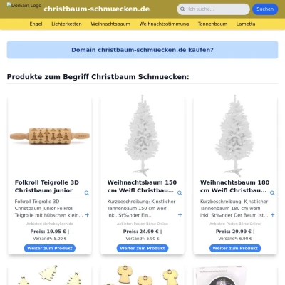 Screenshot christbaum-schmuecken.de