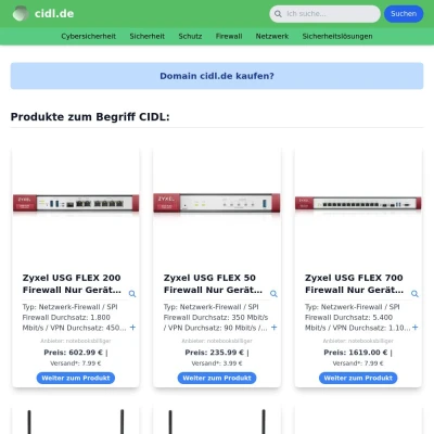 Screenshot cidl.de