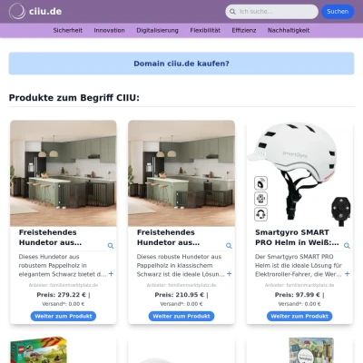 Screenshot ciiu.de