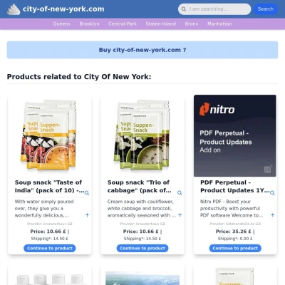 Screenshot city-of-new-york.com