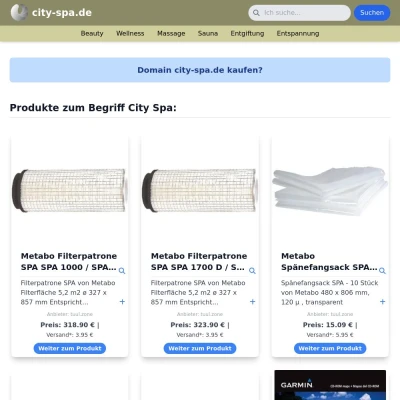 Screenshot city-spa.de