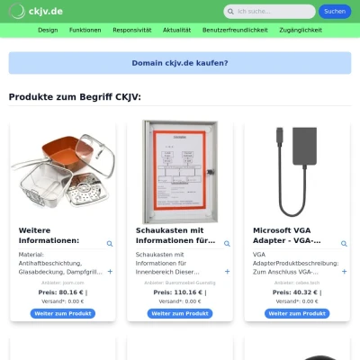 Screenshot ckjv.de