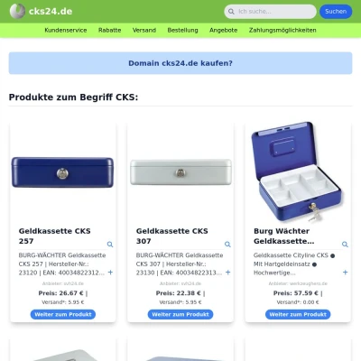 Screenshot cks24.de