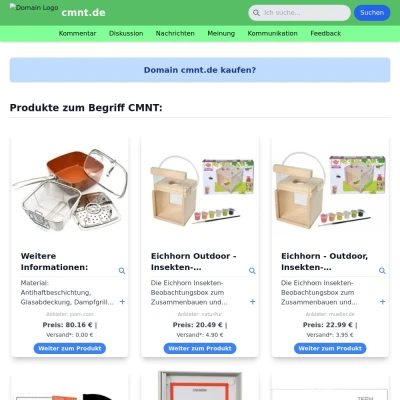 Screenshot cmnt.de