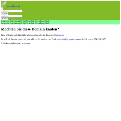 Screenshot cms-webseite.de