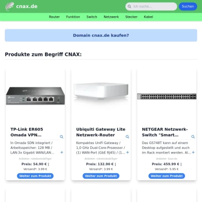 Screenshot cnax.de