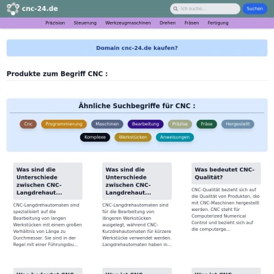 Screenshot cnc-24.de