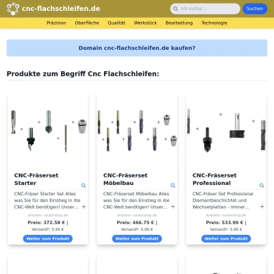 Screenshot cnc-flachschleifen.de