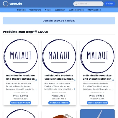 Screenshot cnoo.de