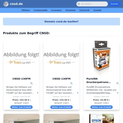 Screenshot cnsd.de