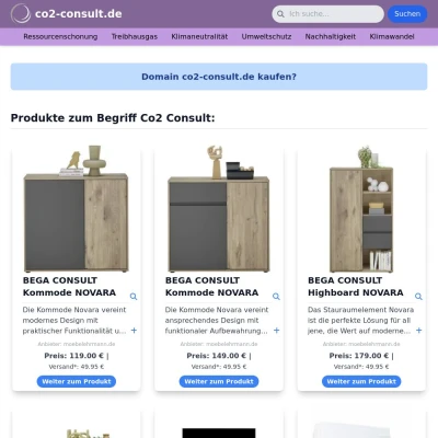 Screenshot co2-consult.de