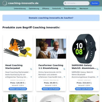Screenshot coaching-innovativ.de