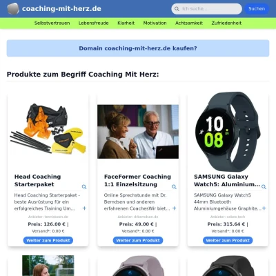 Screenshot coaching-mit-herz.de