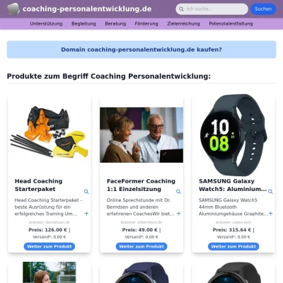 Screenshot coaching-personalentwicklung.de