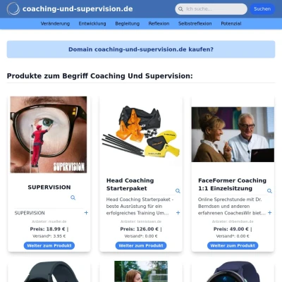 Screenshot coaching-und-supervision.de