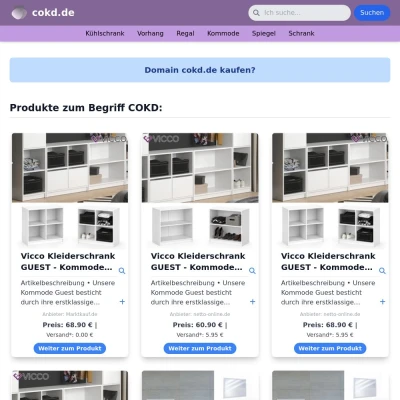 Screenshot cokd.de