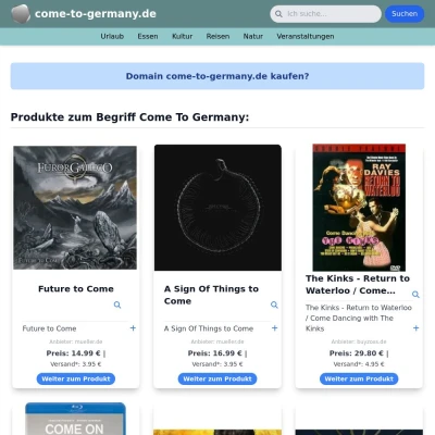 Screenshot come-to-germany.de