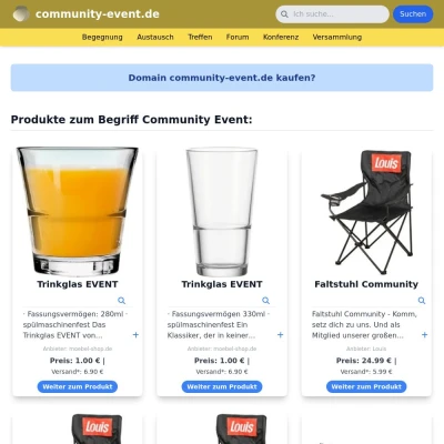 Screenshot community-event.de