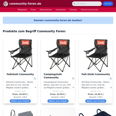 Screenshot community-foren.de
