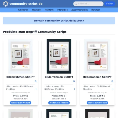 Screenshot community-script.de