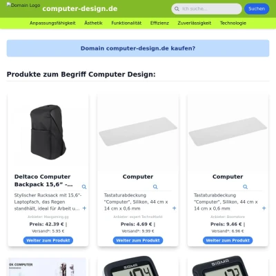 Screenshot computer-design.de