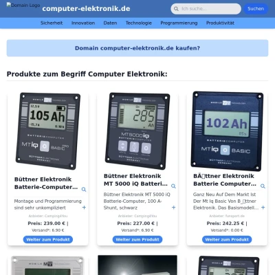 Screenshot computer-elektronik.de