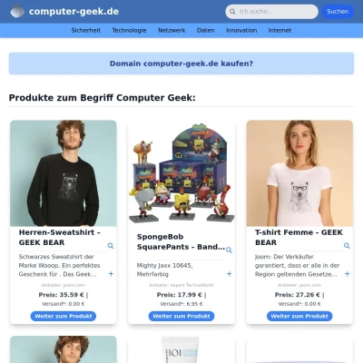 Screenshot computer-geek.de