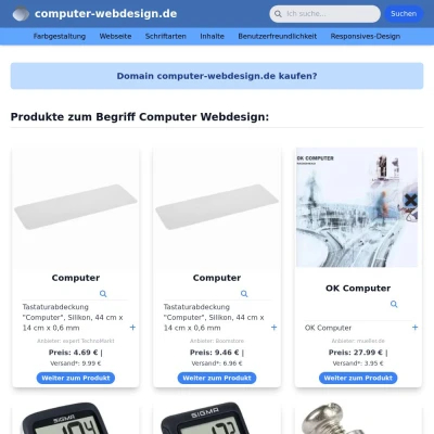 Screenshot computer-webdesign.de