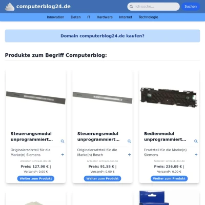 Screenshot computerblog24.de