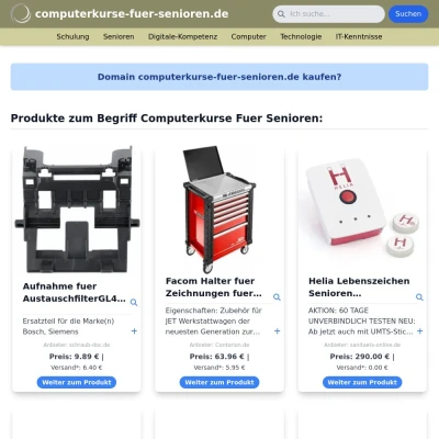 Screenshot computerkurse-fuer-senioren.de