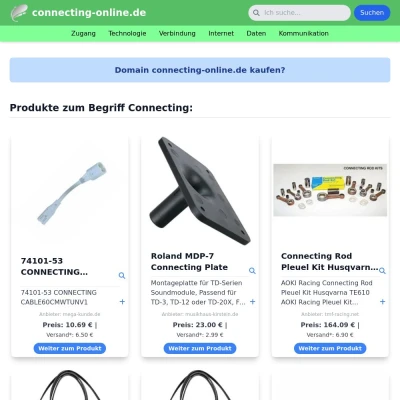 Screenshot connecting-online.de