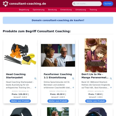 Screenshot consultant-coaching.de