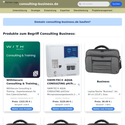 Screenshot consulting-business.de